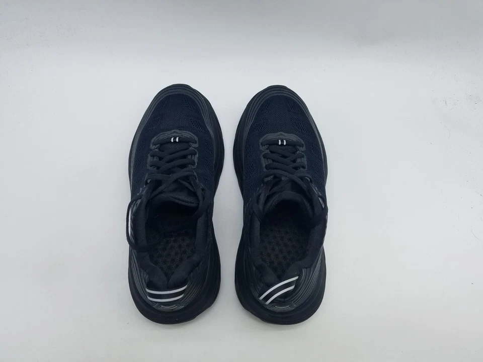 Hoka One One Bondi 6 Women's Size 8.5 D (Wide) Running Shoes Black - Image 4 of 4