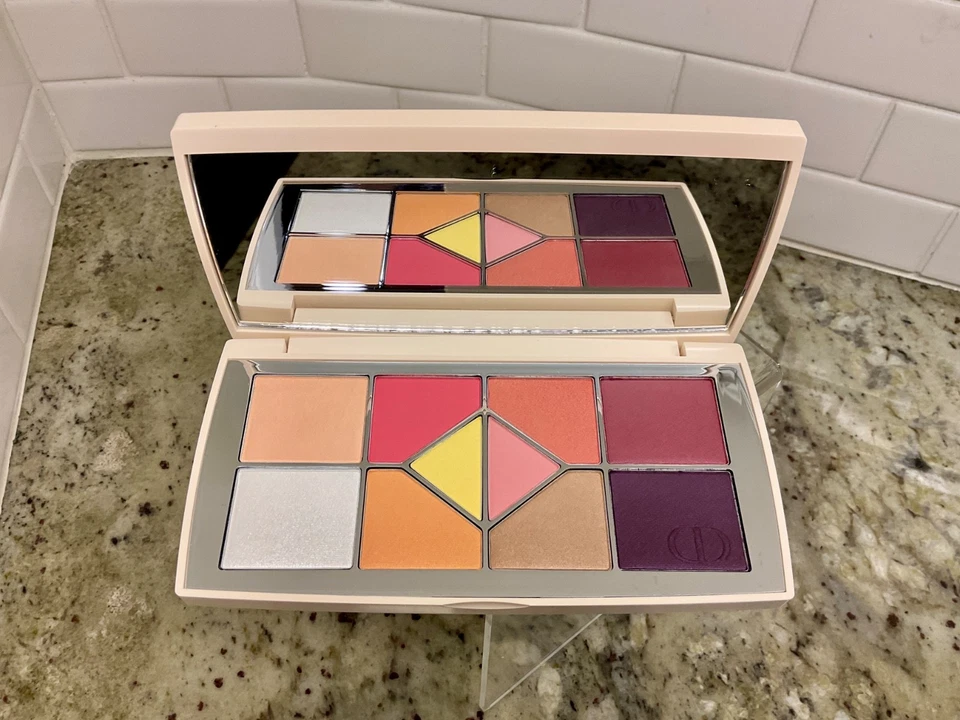 Paleta de sombras DIOR Diorshow 002 Blooming Boudour 10 cores nova na caixa - Imagem 2 de 4