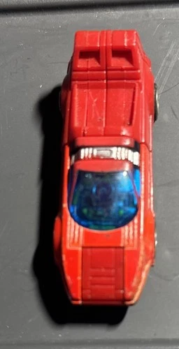 Vintage 1983 Gobots Turbo MR-07 Red Car Robot Action Figure Tonka Bandai