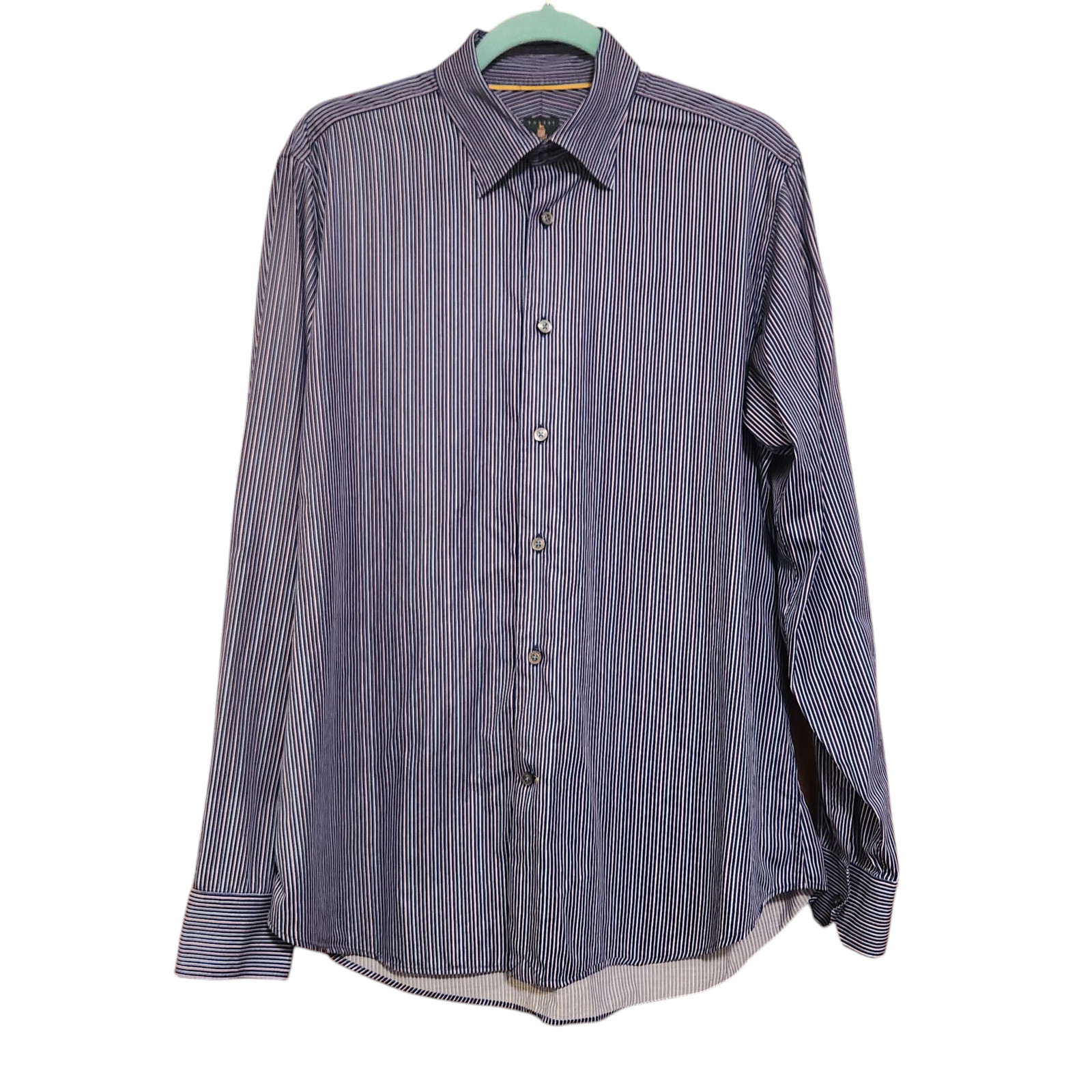 Robert Talbott Button-down Shirt Thin Stripes Hid… - image 12