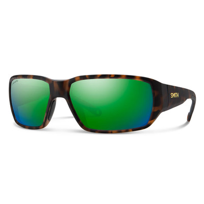 Smith Hookset Sunglasses - 2026 - Matte Tortoise w/ChromaPop Glass Green