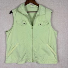 EP Pro Womens Pale Lime Green Full Zip Utilit...
