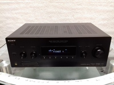 Sony STR-DG820 schwarz 7.1 HiFi AV-Receiver Verstärker OHNE FB Surround Heimkino