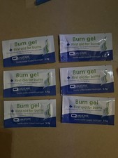 6 x BURN GEL BLOTS First Aid Kit Burns Scalds Bandage FFD FAK Trauma Camping Jel