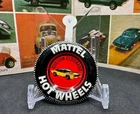Original Vintage Hot Wheels Redline 1968 CUSTOM ELDORADO Metal Button Badge Nice