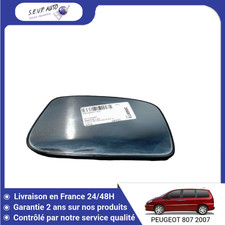 Glace de rétroviseur Peugeot 807