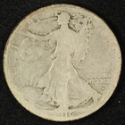 1916-D 50c Walking Liberty Half Dollar - Free Shipping USA