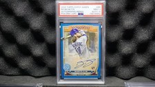 2020 Topps Gypsy Queen Bo Bichette GQA-BBI RC Blue Auto /150 Blue Jays PSA/DNA10