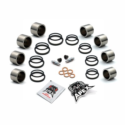 Brake Caliper Piston Seal Z900RS Cafe EKF 2019 Front Kawasaki Parts Kit ZR900