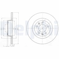 Bremsscheiben FüR Fiat Scudo 270 272 Pritsche Peugeot Expert VF3 Ab 11-> 4249.23