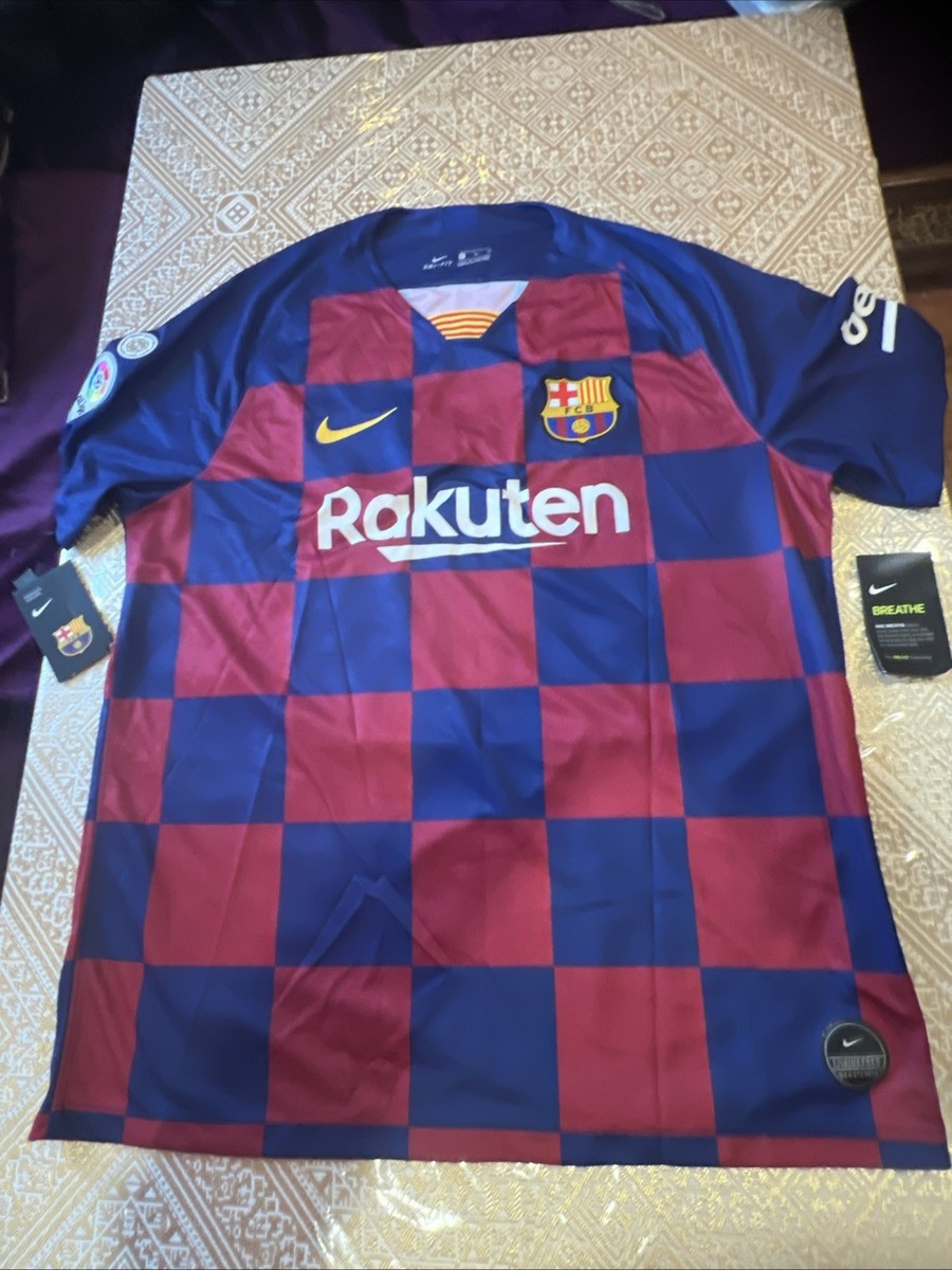 Nike FC Barcelona Messi 10 1019/2020 Home Jersey AJ5532-456 Men's