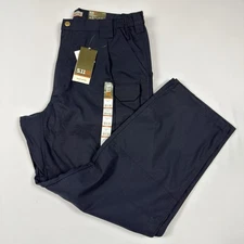5.11 Tactical Pro Ripstop Cargo Pants Men 38 x 30 Navy Blue Taclite Workwear NEW
