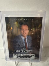 2026 Leaf Pop Century Fred Dryer Red Prismatic Pre Production Proof #1/1