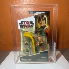 LUKE SKYWALKER STAR WARS LEGACY COLLECTION SDCC COMIC CON 2009 CAS GRADED 90