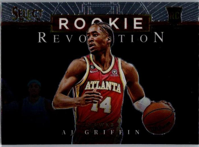 2022-23 Panini Select #15 AJ Griffin Rookie Revolution