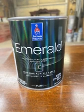 Sherwin Williams Emerald Interior Acrylic Latex Water Base/ Matte/ Accent Base