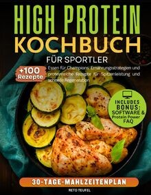 High Protein Kochbuch für Sportler: Essen für Champ... | Buch | Zustand sehr gut
