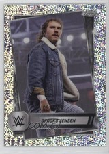 2025 Topps Chrome WWE Speckle Refractor 92/249 Brooks Jensen #169 0m4f