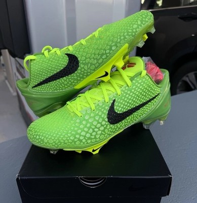 Nike Vapor Edge Kobe VI size 9 new in box men\'s soccer cleats The Nike Vapor Edge Kobe 6 Grinch Cleats Release December 2024 main image 4