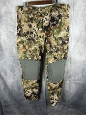 Sitka Gear Mens Gore Optifade Subalpine Camo Hunting Pants Reinforced Knee Sz 40