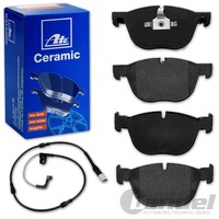 Ate Ceramic BremsbelÄGe + Warnkontakt Vorne Passend FüR Bmw X5 E70 + X6 E71