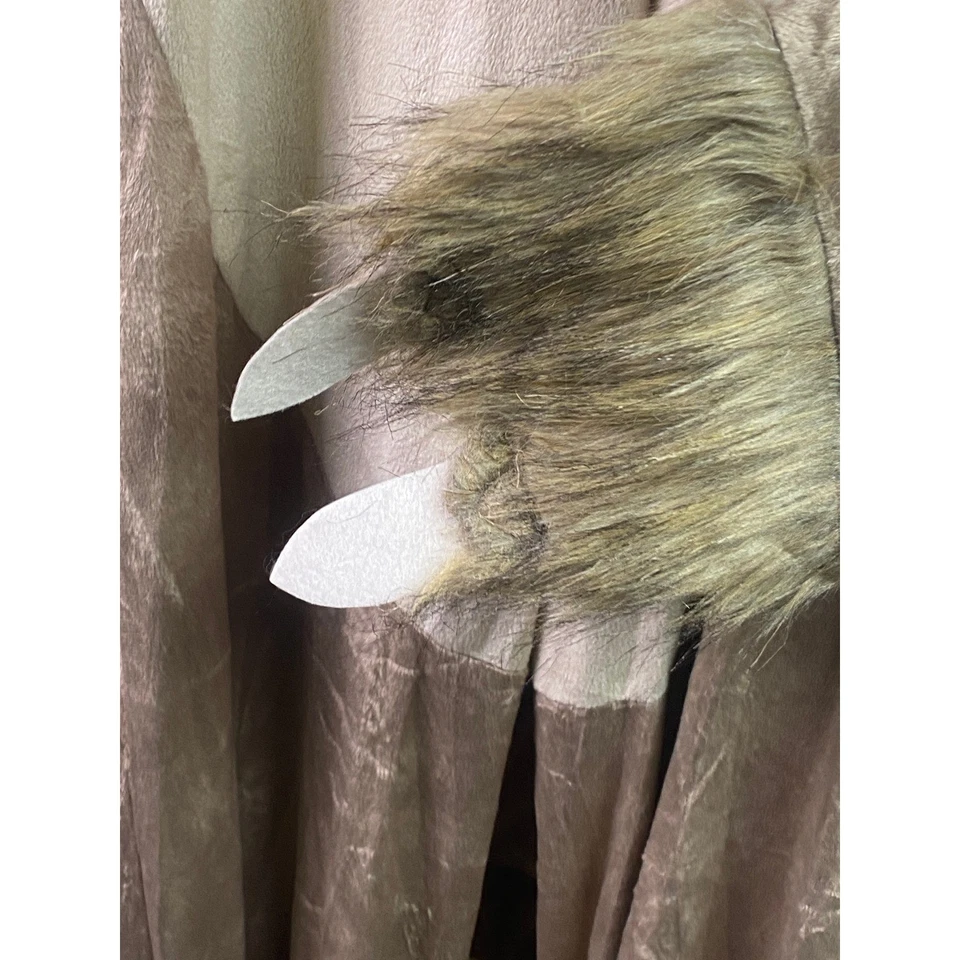 Disfraz de perezoso para hombre talla única Halloween mono de una pieza pijama disfraces de gran tamaño Foto 4 de 4