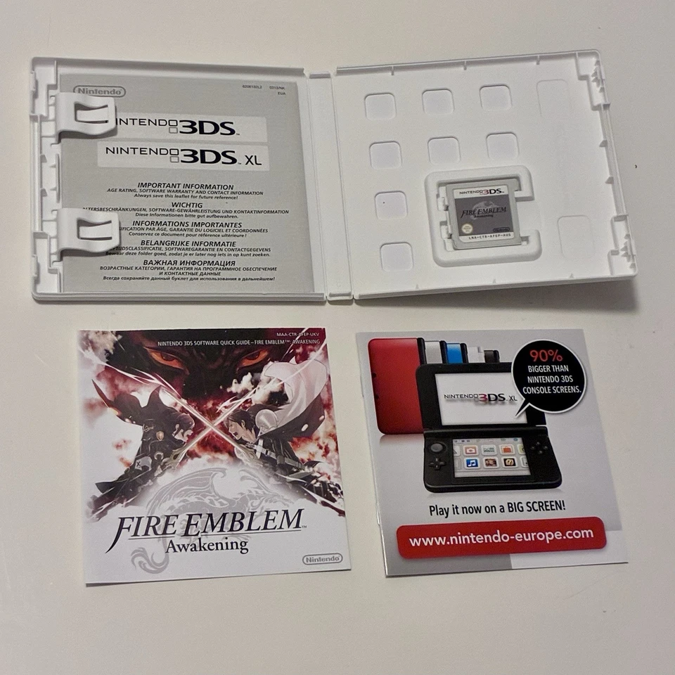 Fire Emblem Awakening Nintendo 3DS PAL With Manual VGC - Working and Tested - Image 3 of 3