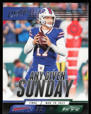 2024 Panini Prestige Any Given Sunday Josh Allen Buffalo Bills #AGS-JAN