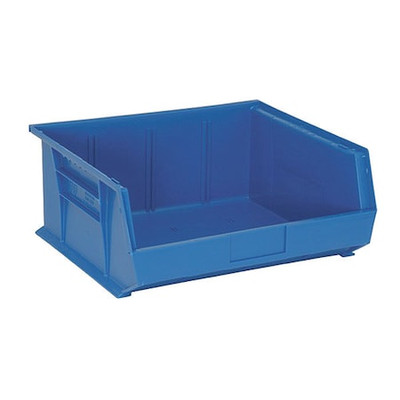 QUANTUM STORAGE SYSTEMS K-QUS250BL-2 Hang & Stack Storage Bin, Polypropylene,