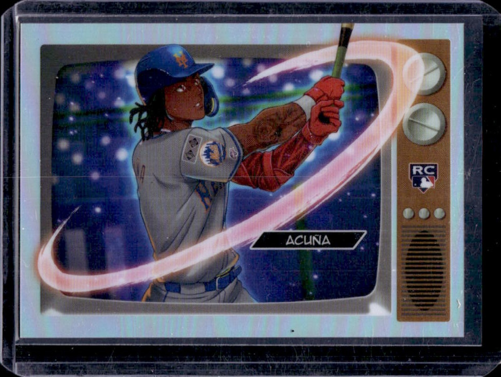 2025 Bowman Luisangel Acuna Anime RC Rookie #BA-26 Mets