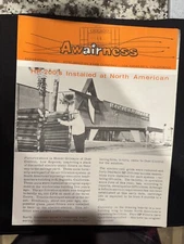 vtg NORTH AMERICAN AVIATION FARR COMPANY NEWSLETTER EMPLOYEE 1962 PAMPLET