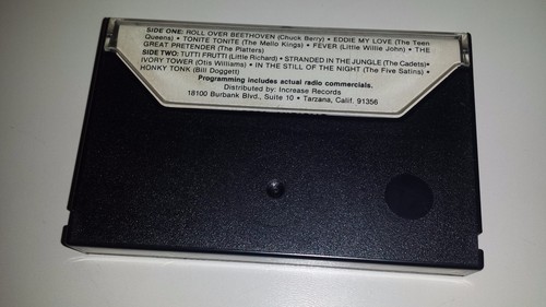 CRUISIN' 1956 - A HISTORY OF ROCK & ROLL RADIO - INCREASE 2001 - CASSETTE TAPE - Picture 3 of 5