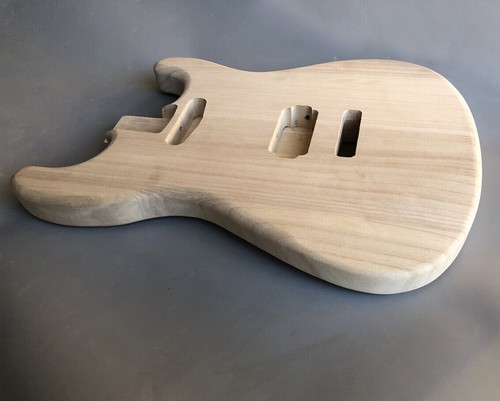 Cuerpo de guitarra eléctrica Paulownia profesional adecuado para piezas de guitarra hechas a mano - Imagen 10 de 10
