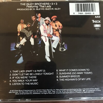 The Isley Brothers - 3 + 3 - The Isley Brothers CD- EXC / MM | eBay
