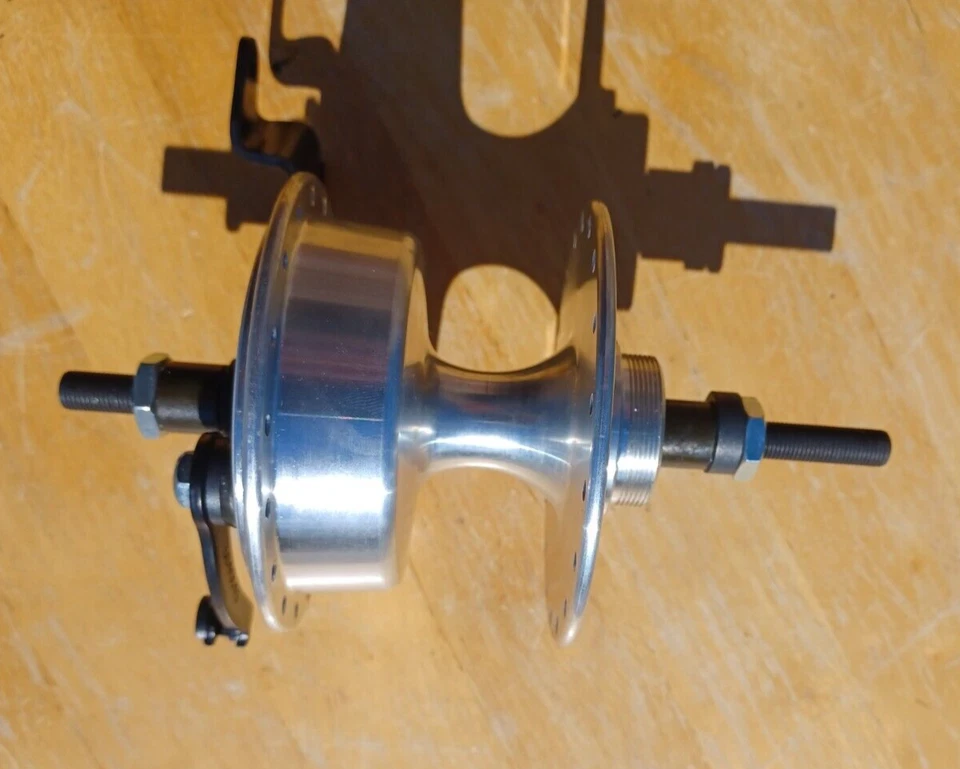 Raro Nuevo Despegue Sturmey Archer Buje Rueda Libre • Kit de Buje de Freno de Tambor de Aleación 36h Foto 4 de 4