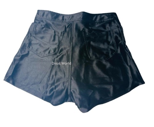 Black Shorts Hot Pants Women's Hipster Booty Hotpant Casual Party Short Pant - Picture 2 of 7