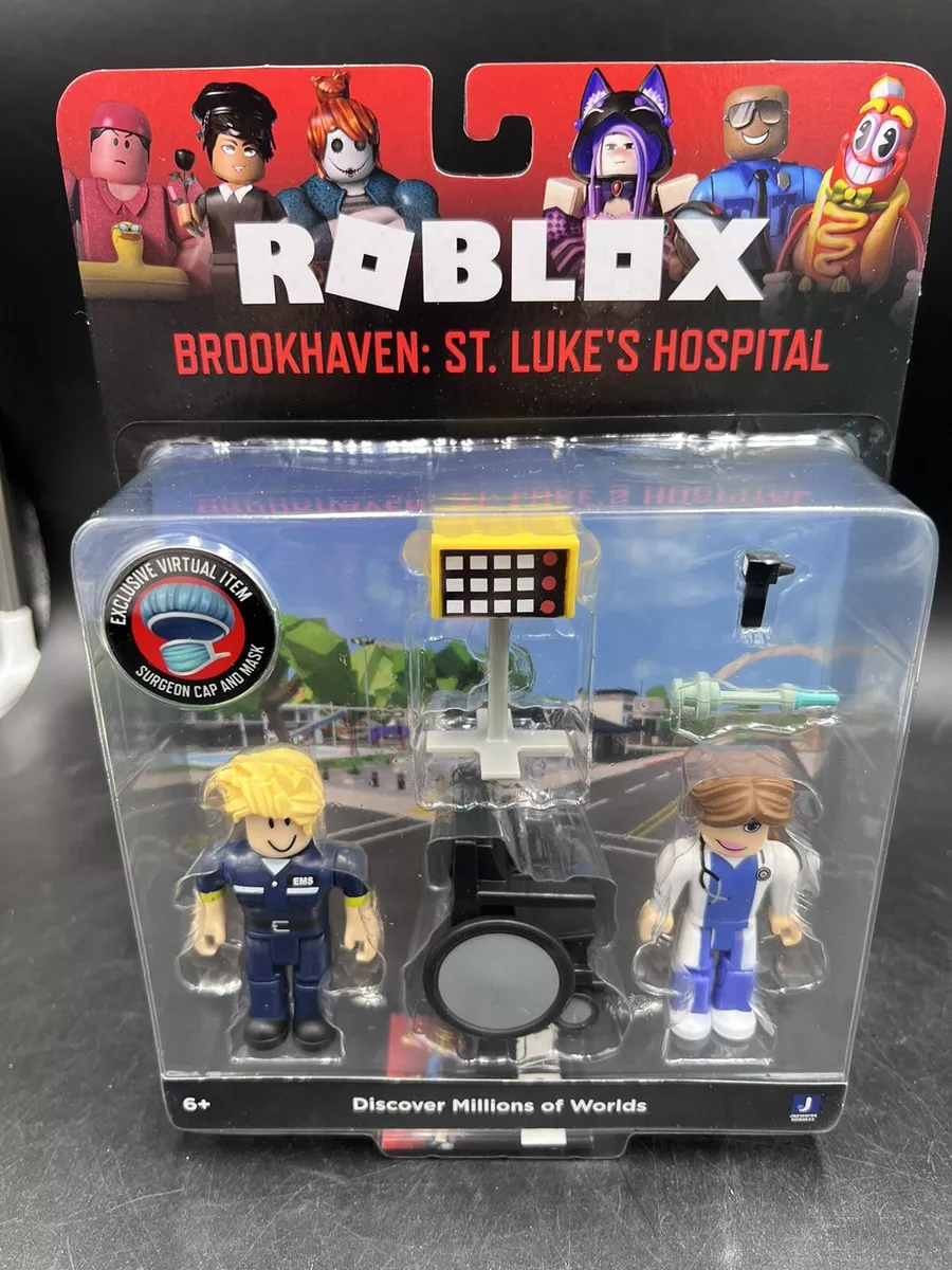 Jazwares Roblox Game Packs Brookhaven: St. Lukes Hospital Action