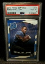 Kenny Golladay RC 2017 Panini Donruss Rated Rookie#325 PSA10!Lions WR RC/Giants 