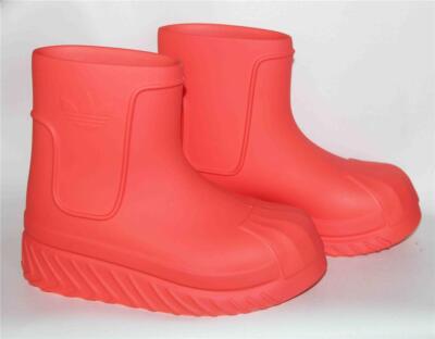 adidas ADIFOM Solar Red (Coral Hue) Chunky Platform Rubber Ankle