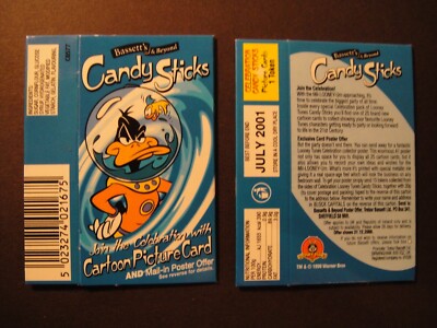 BARRATT BASSETT LOONEY TUNES BUGS BUNNY DONALD DUCK TAZ SWEETY PIE PAKET (D)