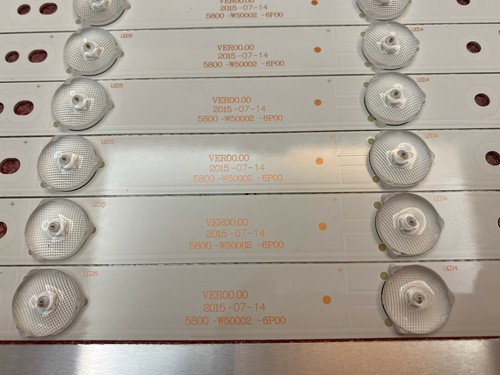 LED bar(12)for LG 50UH5530 50UH5500 5835-W50002-2P00 5800-W50002-0P00 6P10 2P00 - 第 4/5 張圖片
