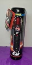 Star Wars Light Up Timer Lightsaber Soft Toothbrush Kylo Ren Gift Set Tin unopen