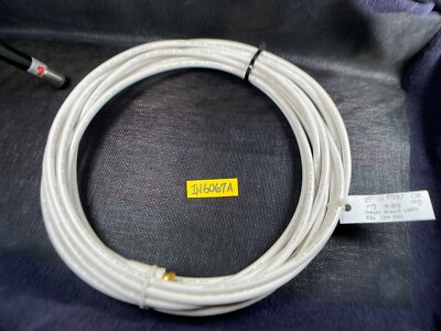 Coaxial Cable White 25ft RG 6 w/connectors CATV 18 AWG 75 Ohm   IN6067