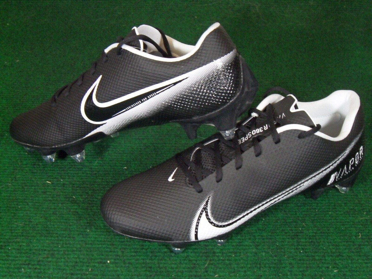 New Mens Nike Vapor Edge Speed 360 Low D Football Cleats Black  