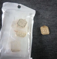 costume jewelry job lot Of Gold Plated Pendants 15