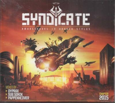 Syndicate 2015 Ambassadors In Harder Styles 3 CD NEU Dyprax Sub Sonik Pappenheim
