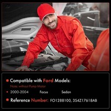 Depósito Del Líquido Lavaparabrisas Para Ford Focus Hatchback Y Wagon 2000-2003, Con Bomba Incluida, Repuesto Nuevo