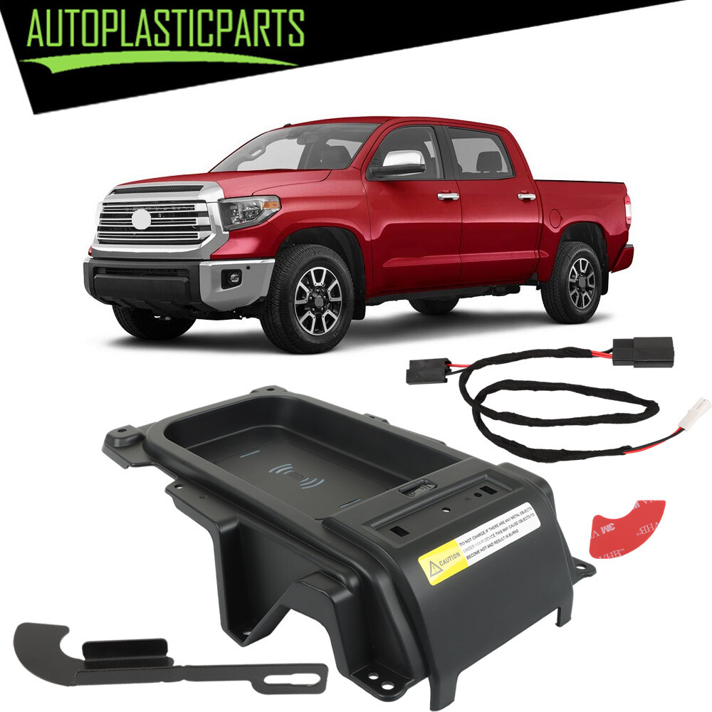 Center Console Wireless Charger Tray For Toyota Tundra 2014-2021