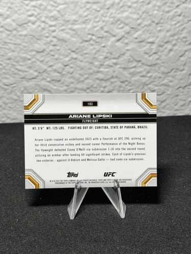 Réfracteur à prisme base UFC chromé 2024 Topps 1 - 200 - COMPLÉTEZ VOTRE SET - PYC - Photo 133/237