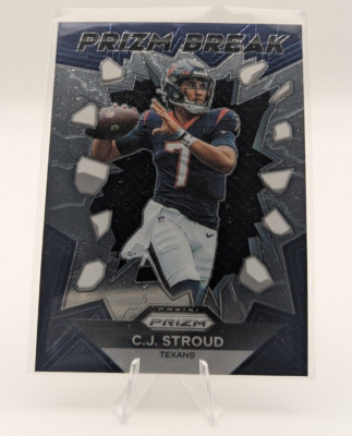 2023 Panini Prizm CJ Stroud Rookie Card RC  Prizm Break  Houston Texans #PB-6